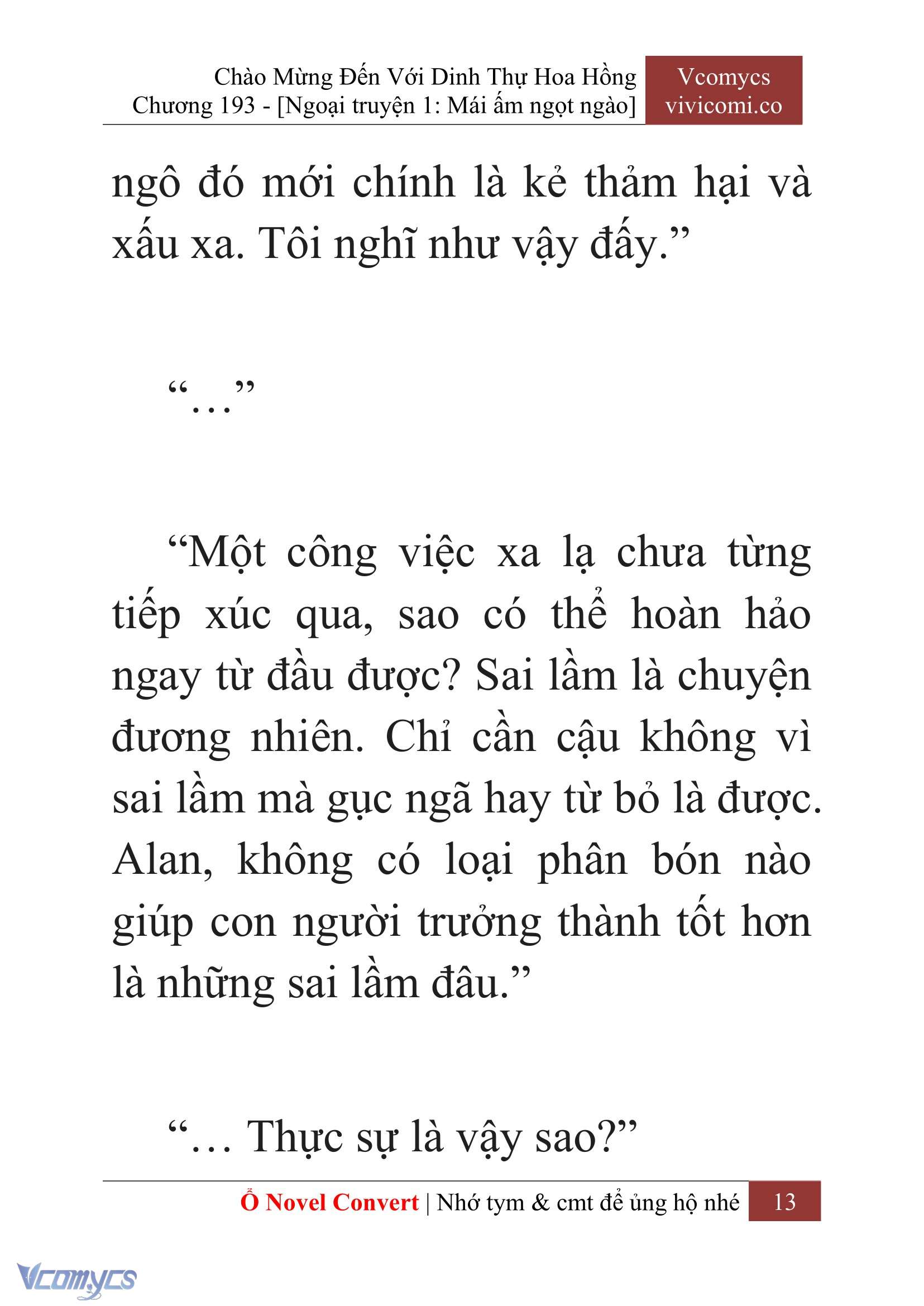 [Novel] Chào Mừng Đến Với Dinh Thự Hoa Hồng Chap 193 - Next Chap 194