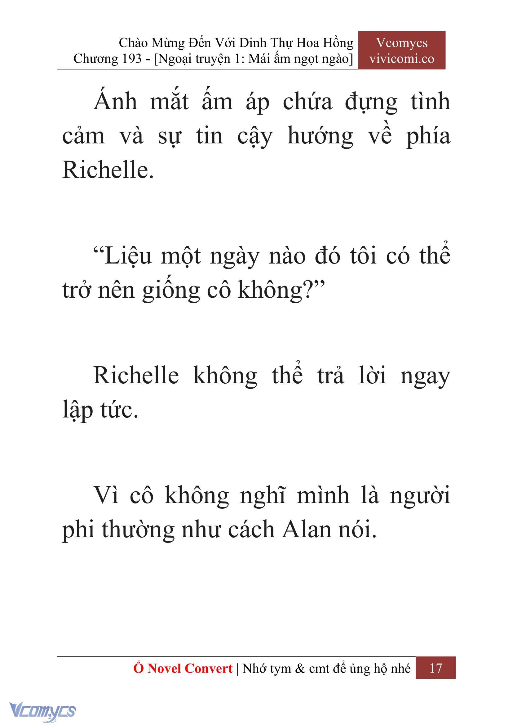 [Novel] Chào Mừng Đến Với Dinh Thự Hoa Hồng Chap 193 - Next Chap 194