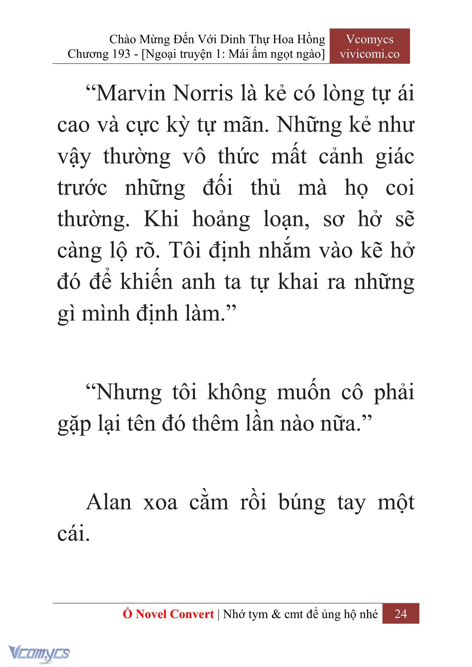 [Novel] Chào Mừng Đến Với Dinh Thự Hoa Hồng Chap 193 - Next Chap 194