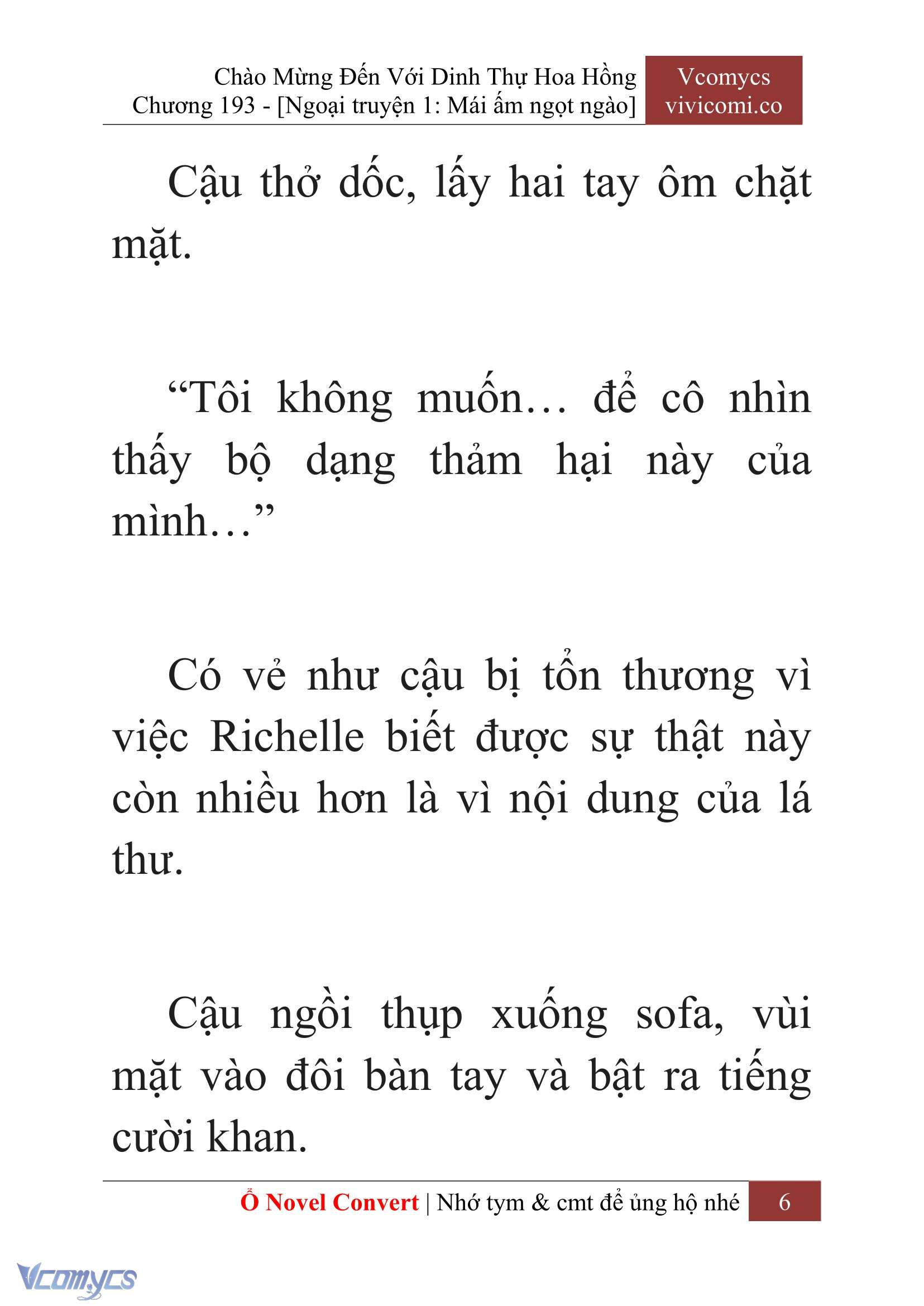 [Novel] Chào Mừng Đến Với Dinh Thự Hoa Hồng Chap 193 - Next Chap 194