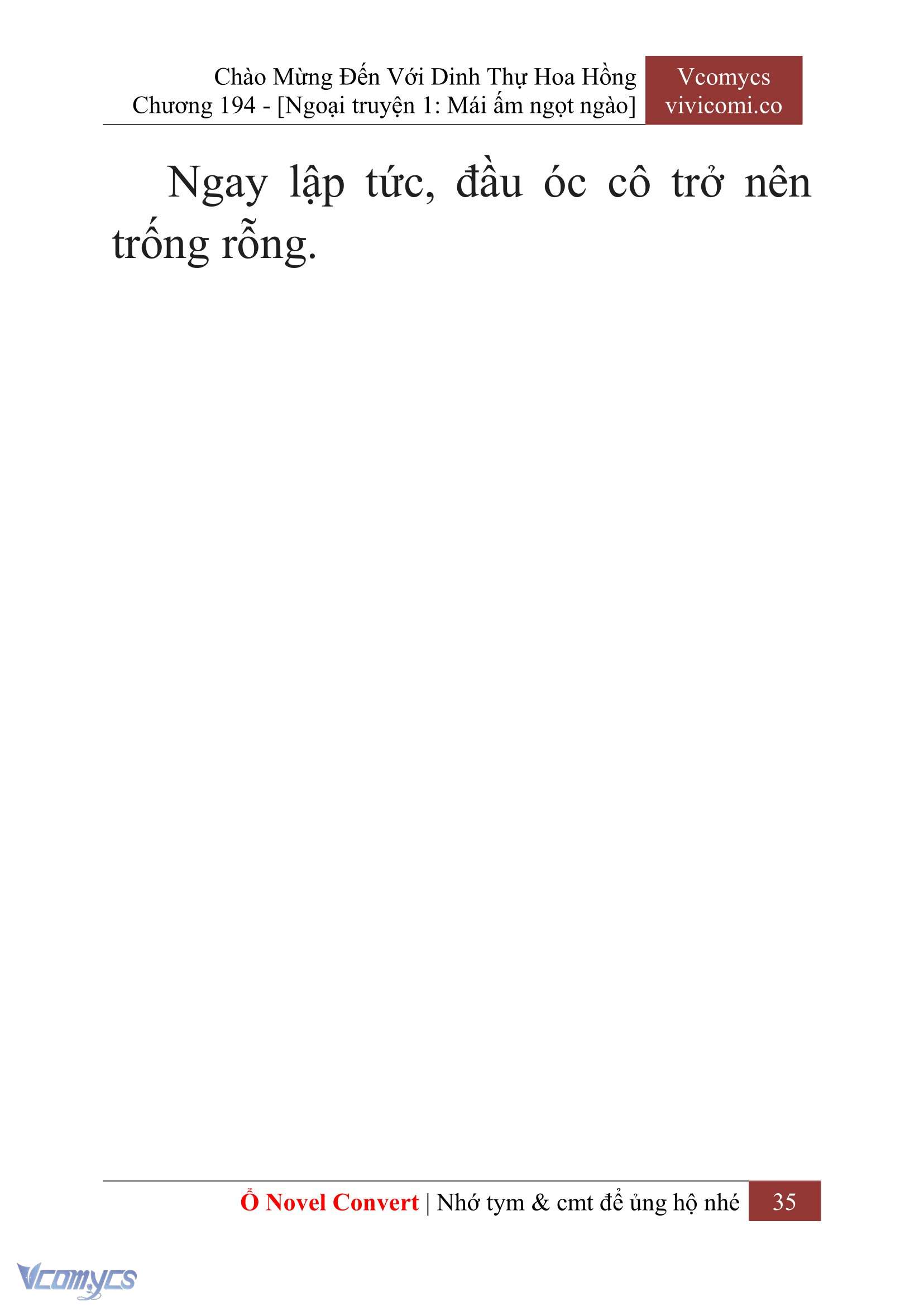 [Novel] Chào Mừng Đến Với Dinh Thự Hoa Hồng Chap 194 - Next Chap 195