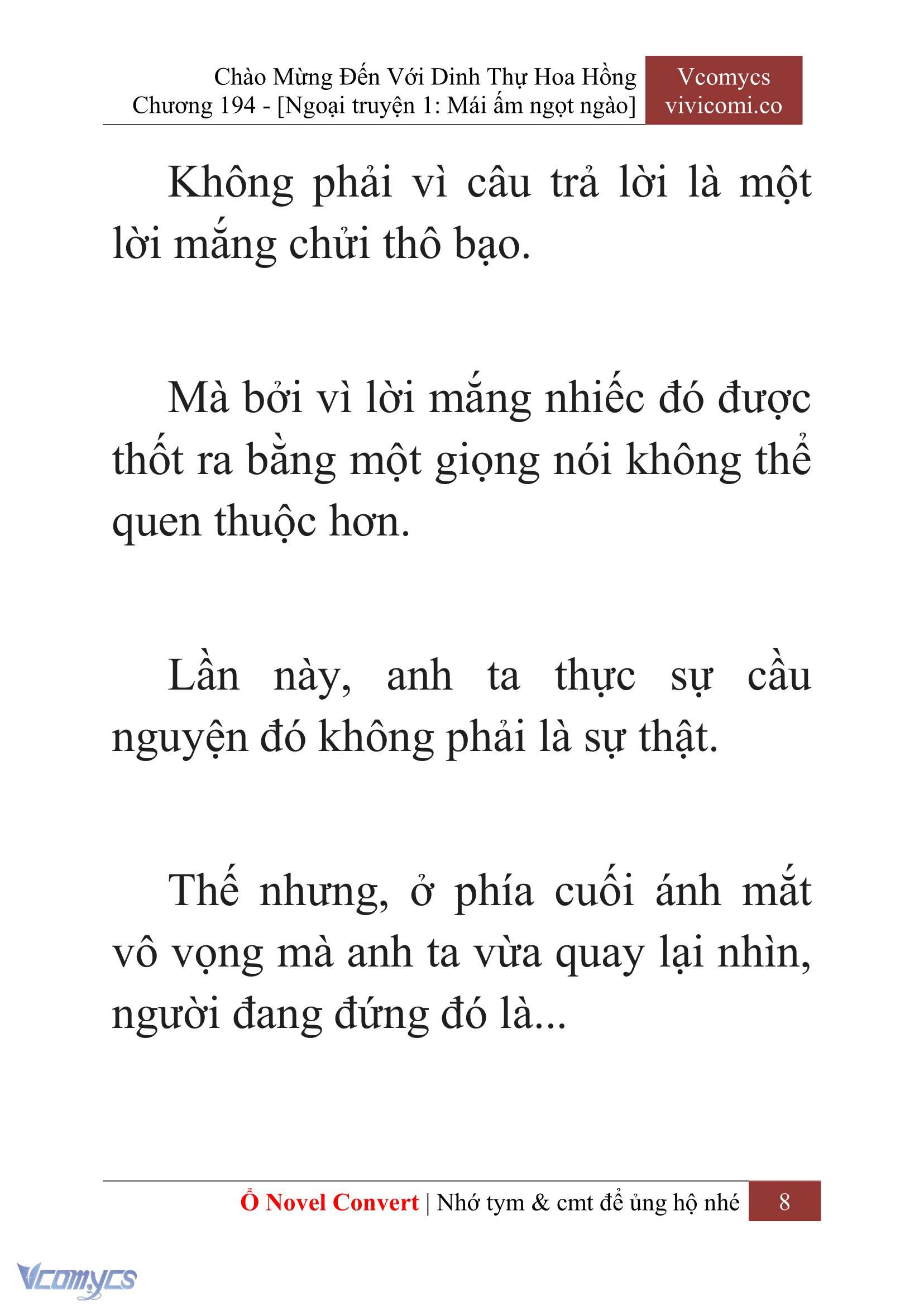 [Novel] Chào Mừng Đến Với Dinh Thự Hoa Hồng Chap 194 - Next Chap 195