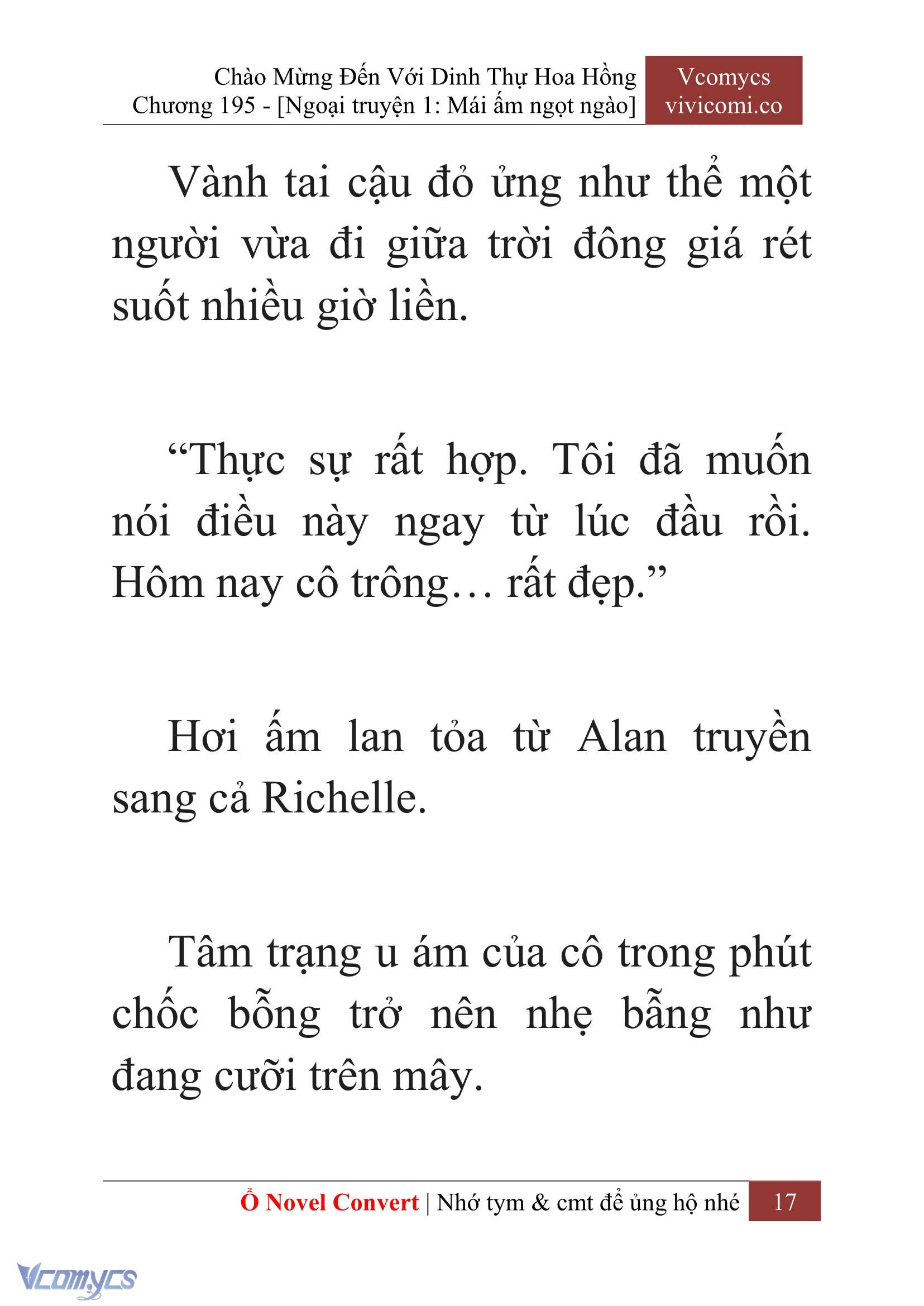 [Novel] Chào Mừng Đến Với Dinh Thự Hoa Hồng Chap 195 - Next Chap 196