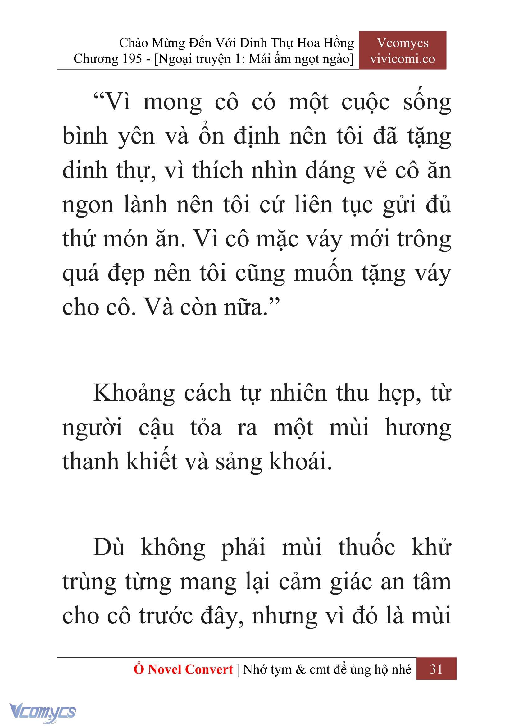 [Novel] Chào Mừng Đến Với Dinh Thự Hoa Hồng Chap 195 - Next Chap 196