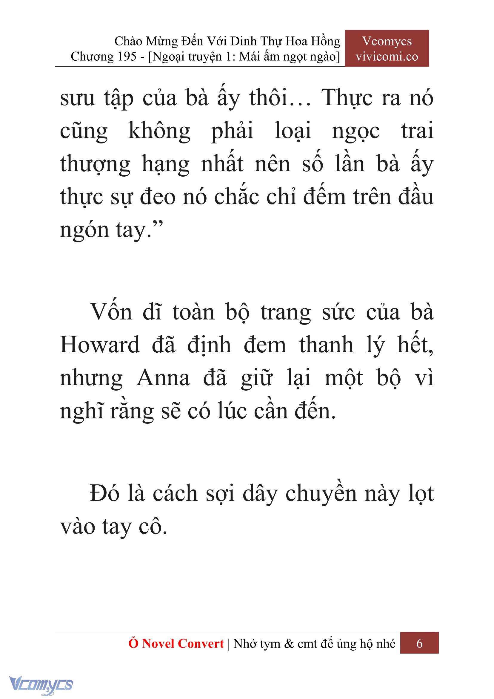 [Novel] Chào Mừng Đến Với Dinh Thự Hoa Hồng Chap 195 - Next Chap 196
