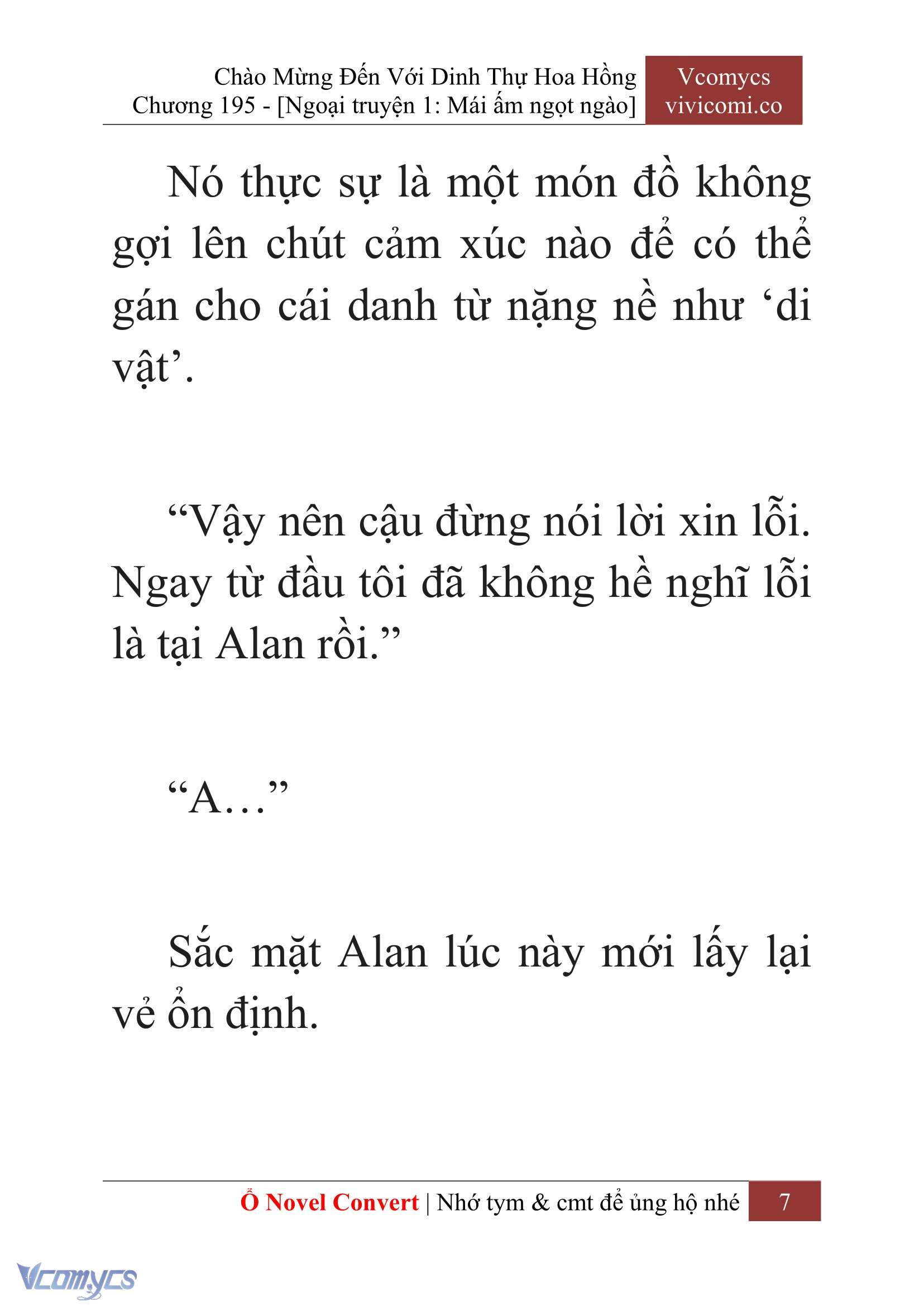 [Novel] Chào Mừng Đến Với Dinh Thự Hoa Hồng Chap 195 - Next Chap 196