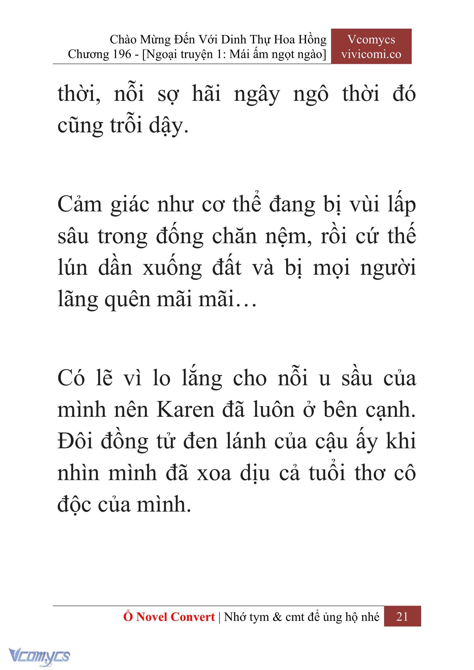 [Novel] Chào Mừng Đến Với Dinh Thự Hoa Hồng Chap 196 - Next Chap 197