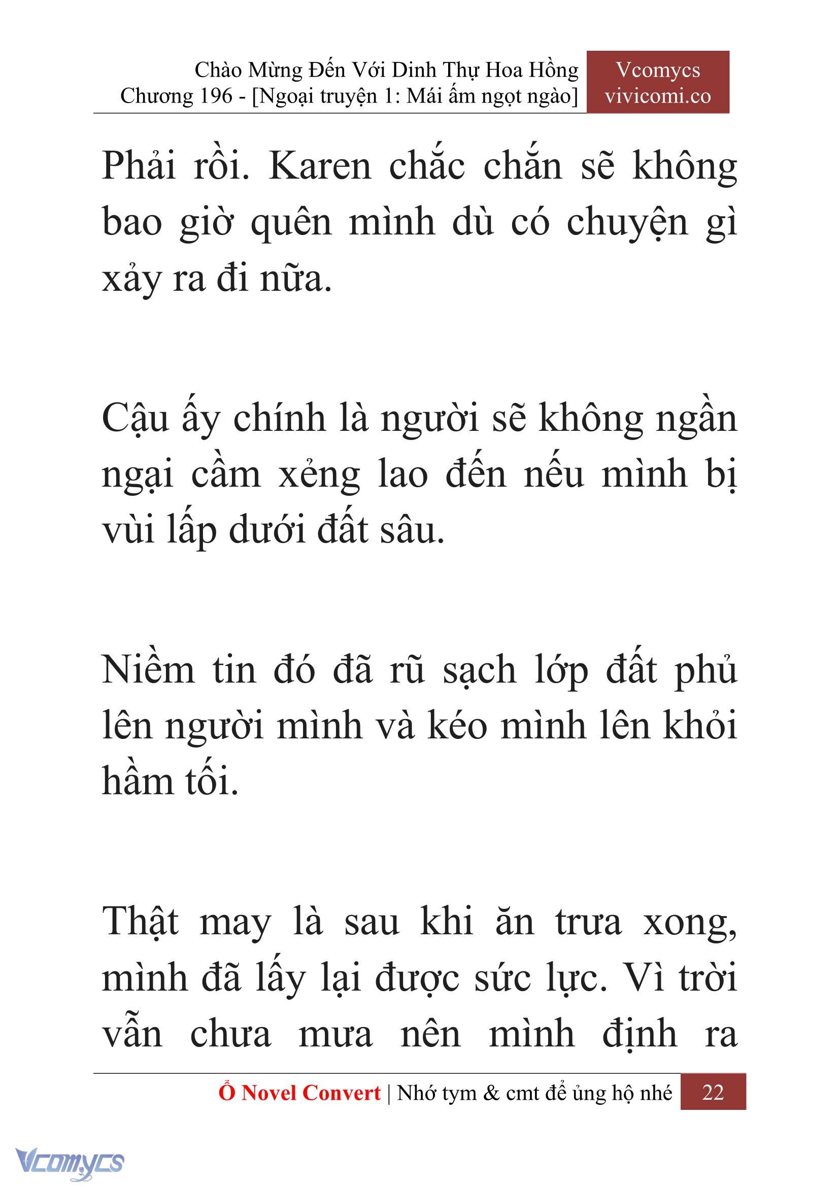 [Novel] Chào Mừng Đến Với Dinh Thự Hoa Hồng Chap 196 - Next Chap 197