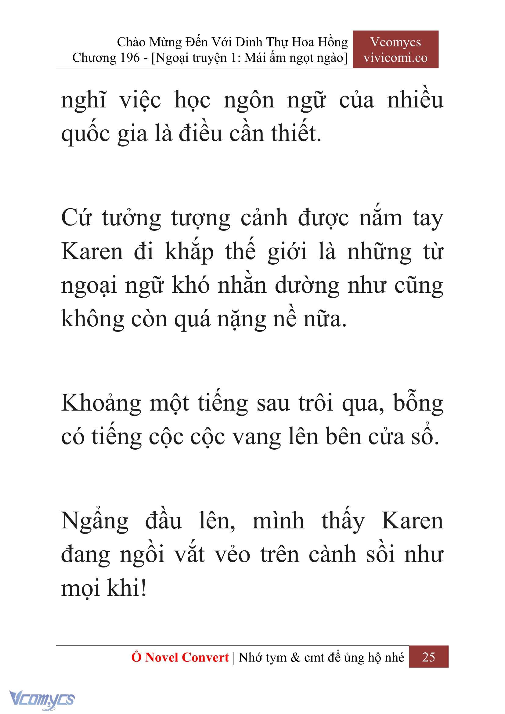 [Novel] Chào Mừng Đến Với Dinh Thự Hoa Hồng Chap 196 - Next Chap 197