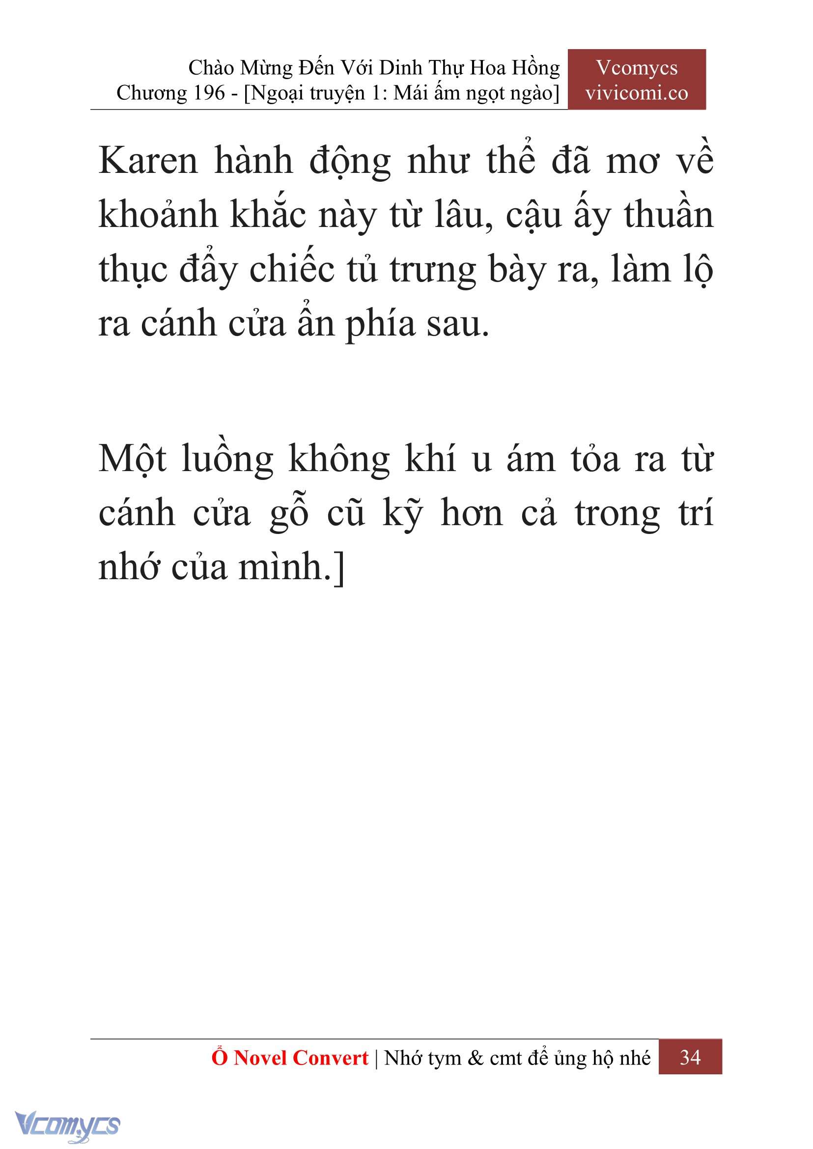 [Novel] Chào Mừng Đến Với Dinh Thự Hoa Hồng Chap 196 - Next Chap 197