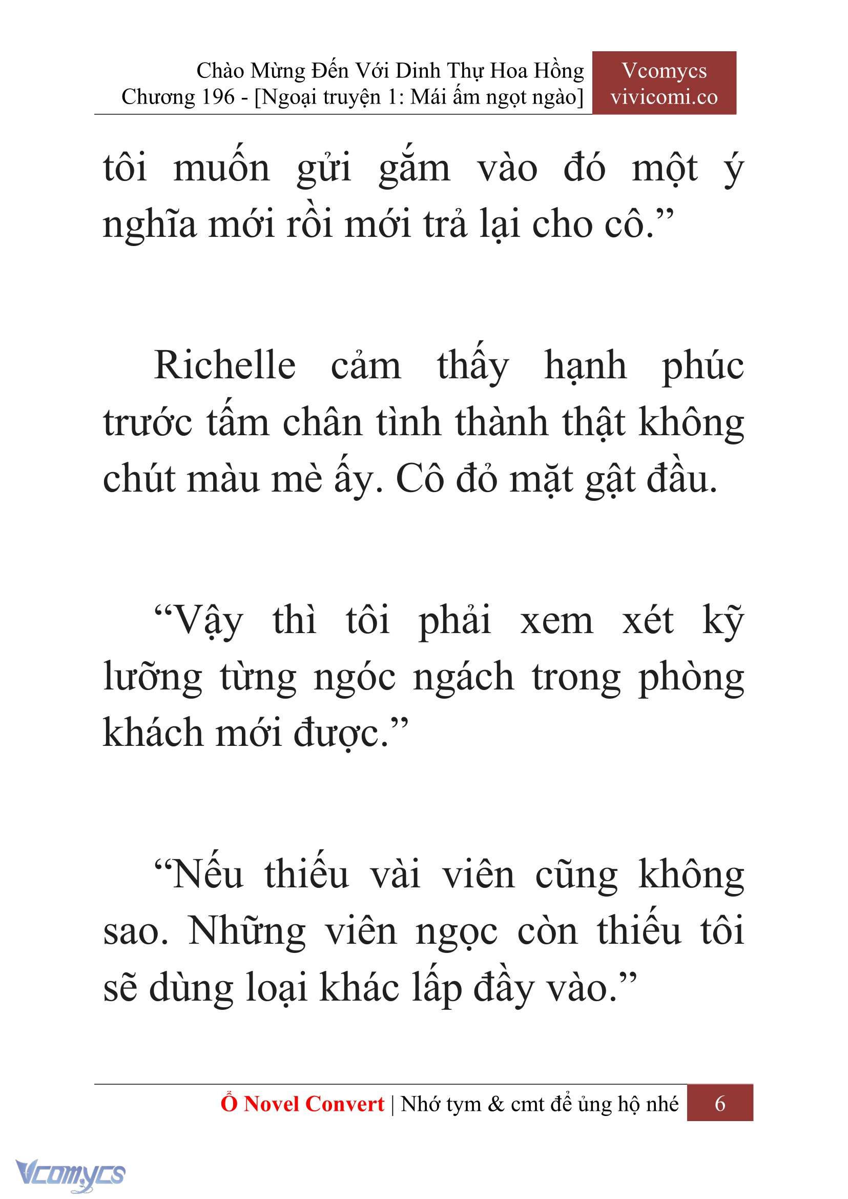 [Novel] Chào Mừng Đến Với Dinh Thự Hoa Hồng Chap 196 - Next Chap 197