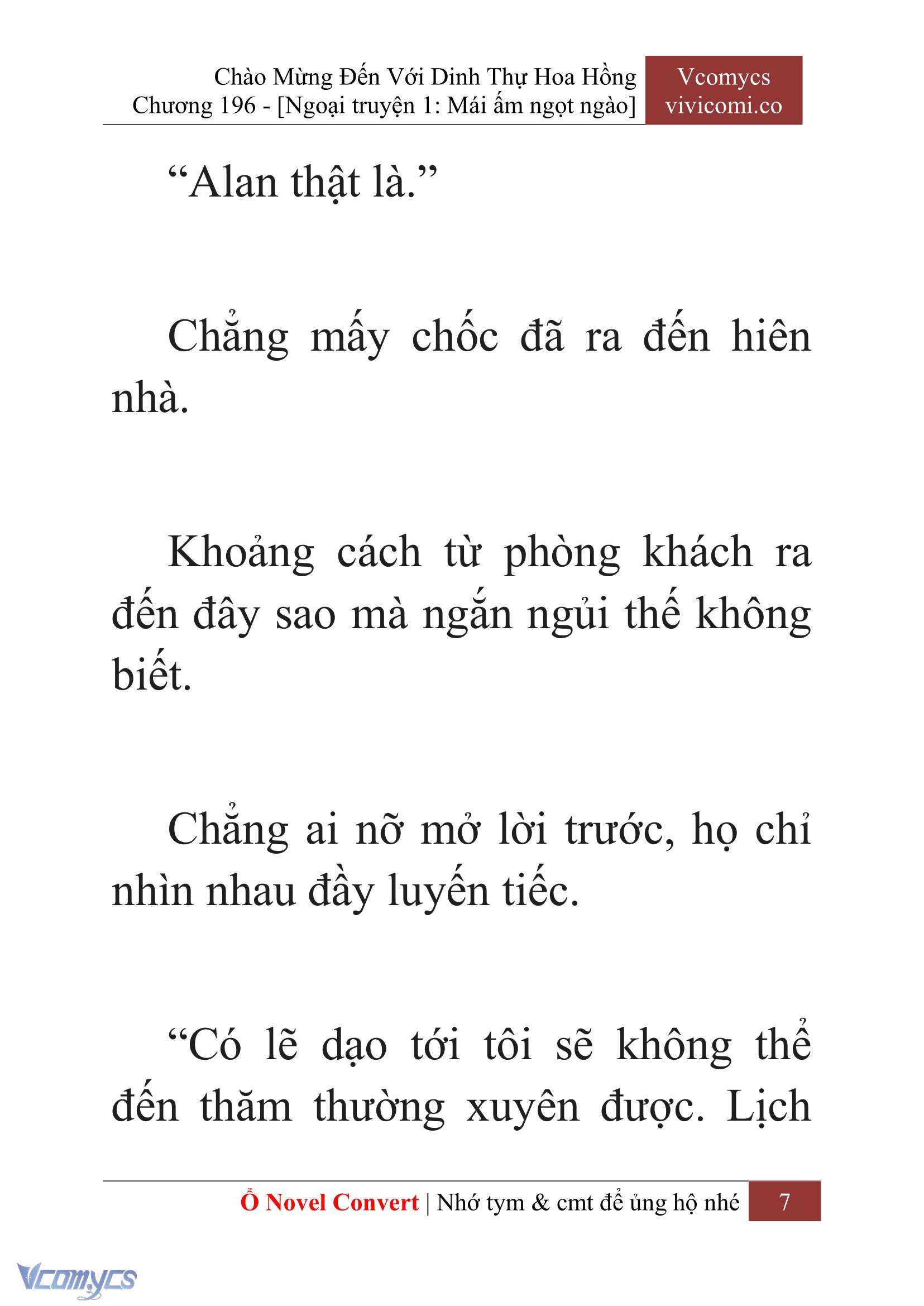 [Novel] Chào Mừng Đến Với Dinh Thự Hoa Hồng Chap 196 - Next Chap 197