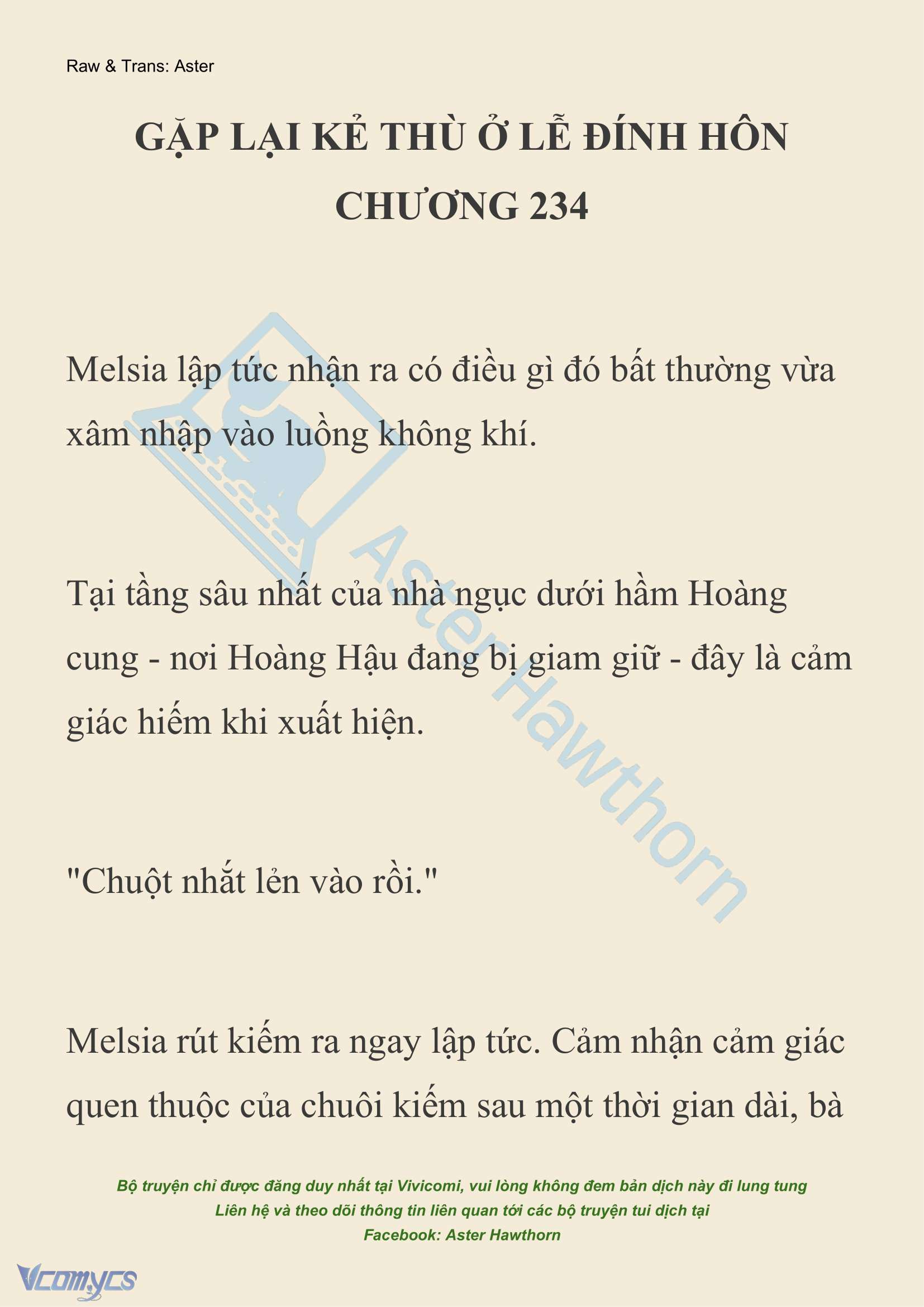 [NOVEL] Gặp Lại Kẻ Thù Ở Lễ Đính Hôn Chap 234 - Next Chap 235