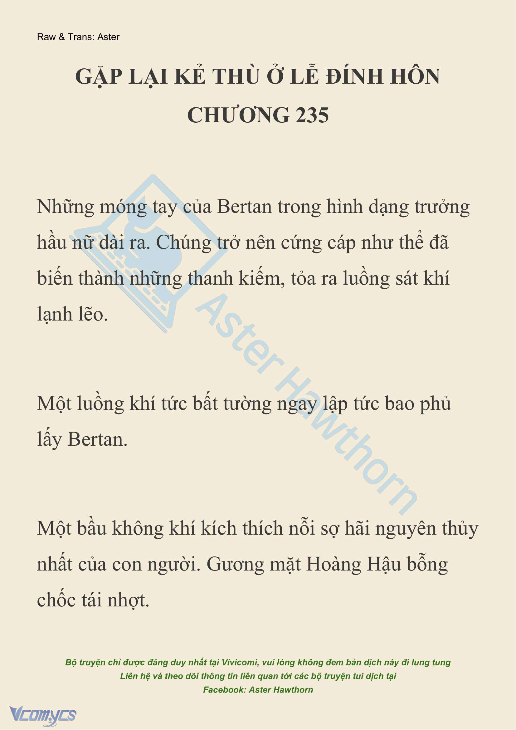 [NOVEL] Gặp Lại Kẻ Thù Ở Lễ Đính Hôn Chap 235 - Next Chap 236