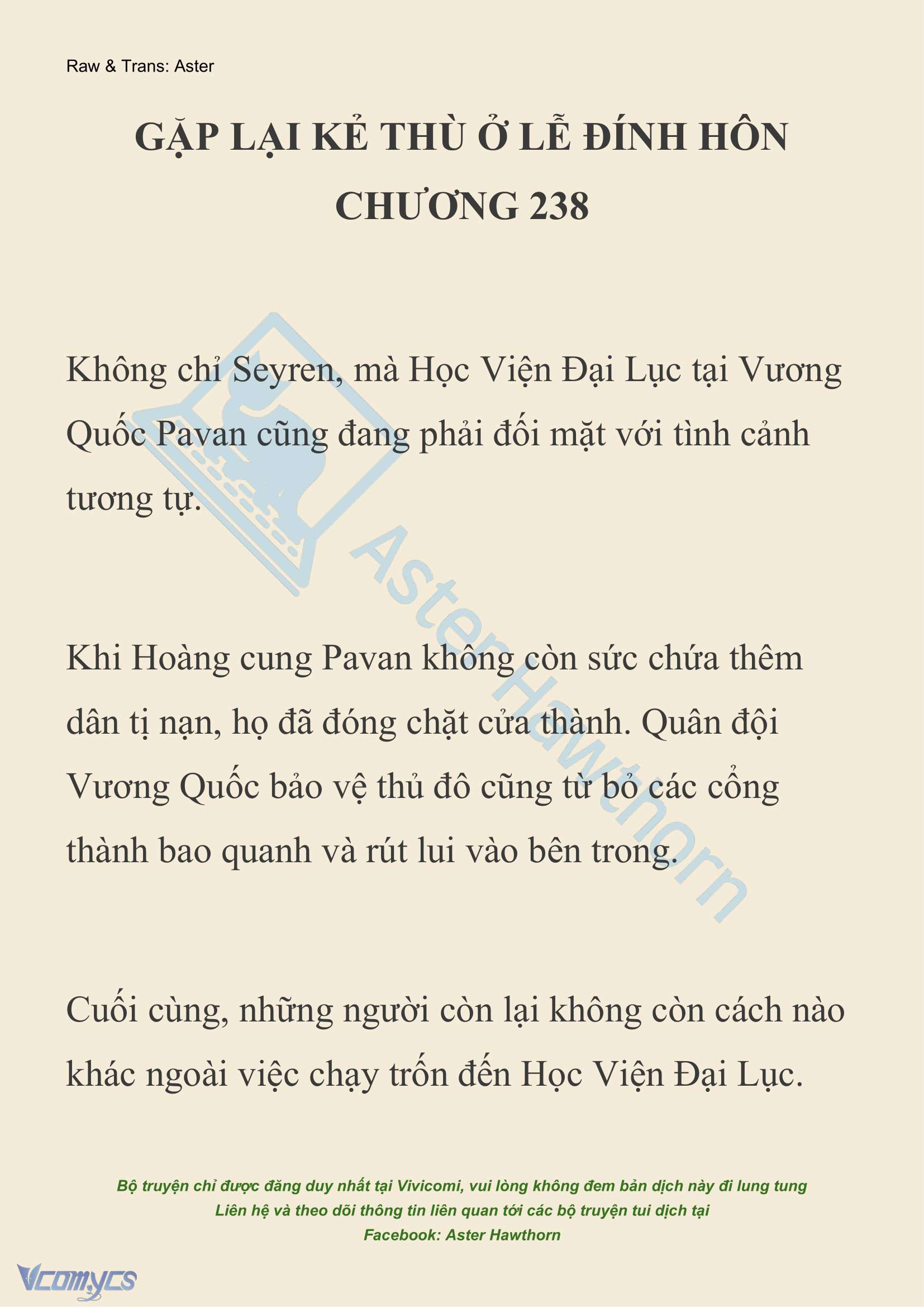 [NOVEL] Gặp Lại Kẻ Thù Ở Lễ Đính Hôn Chap 238 - Next Chap 239