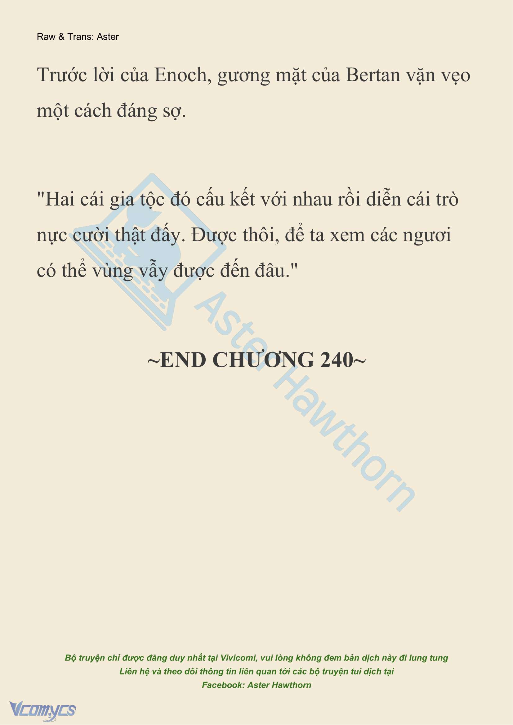 [NOVEL] Gặp Lại Kẻ Thù Ở Lễ Đính Hôn Chap 240 - Next Chap 241