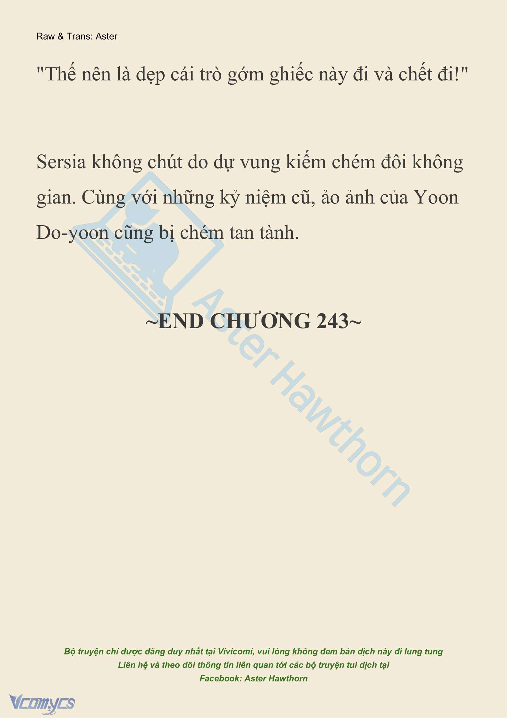 [NOVEL] Gặp Lại Kẻ Thù Ở Lễ Đính Hôn Chap 243 - Next Chap 244
