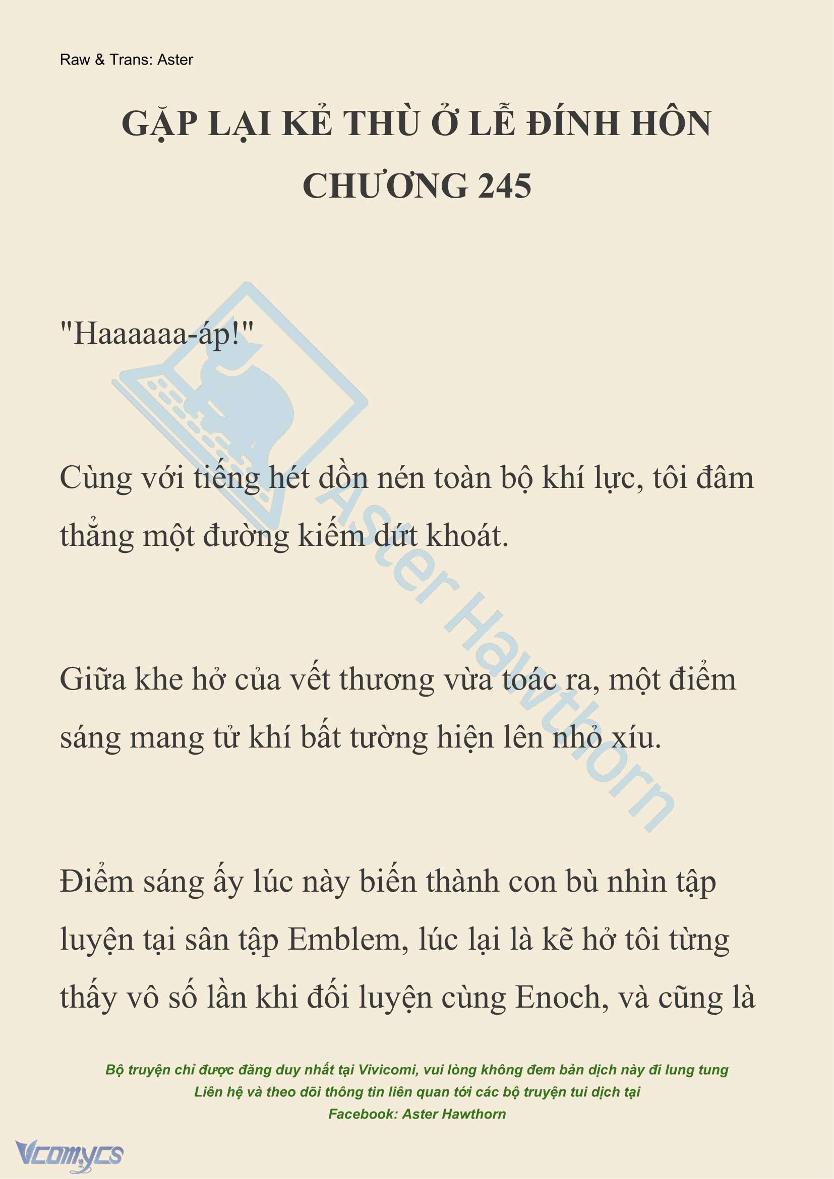 [NOVEL] Gặp Lại Kẻ Thù Ở Lễ Đính Hôn Chap 245 - Next Chap 246