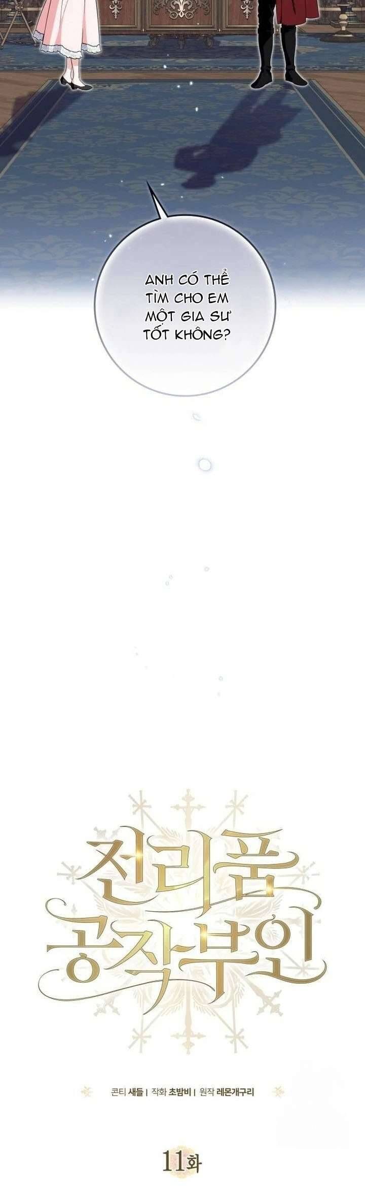 Nữ Công Tước Chiến Lợi Phẩm Chap 11 - Next Chap 12