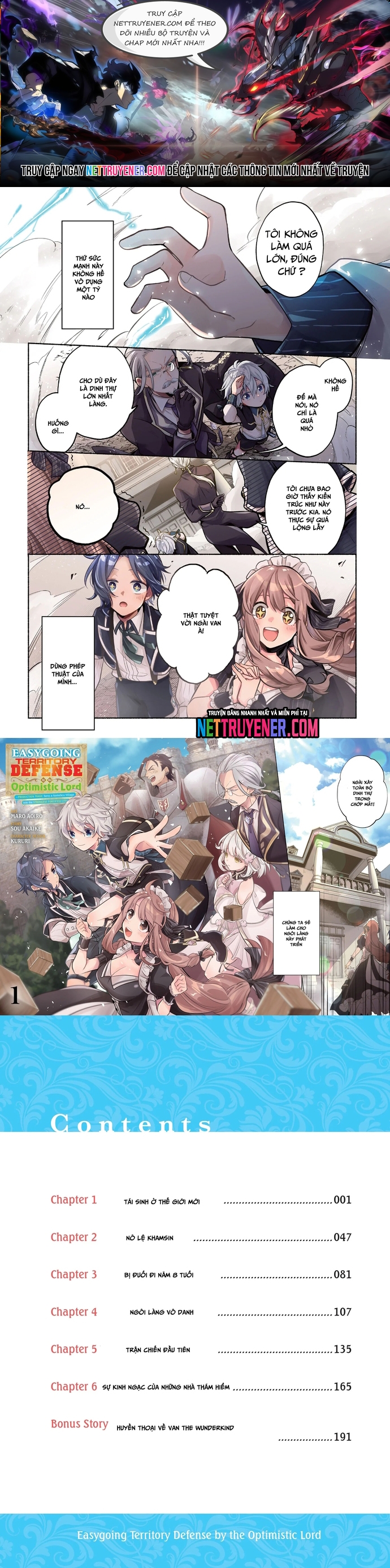 Okiraku Ryoushu No Tanoshii Ryouchi Bouei Chap 1 - Next Chap 2