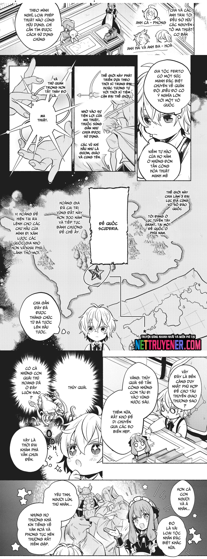 Okiraku Ryoushu No Tanoshii Ryouchi Bouei Chap 1 - Next Chap 2