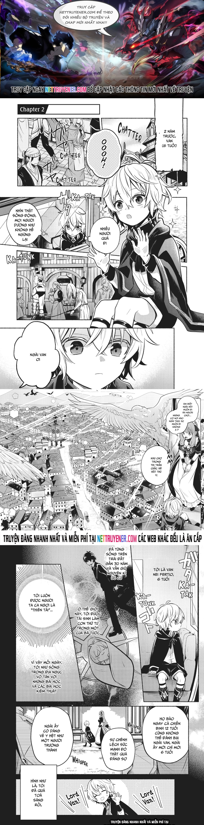 Okiraku Ryoushu No Tanoshii Ryouchi Bouei Chap 2 - Next Chap 3