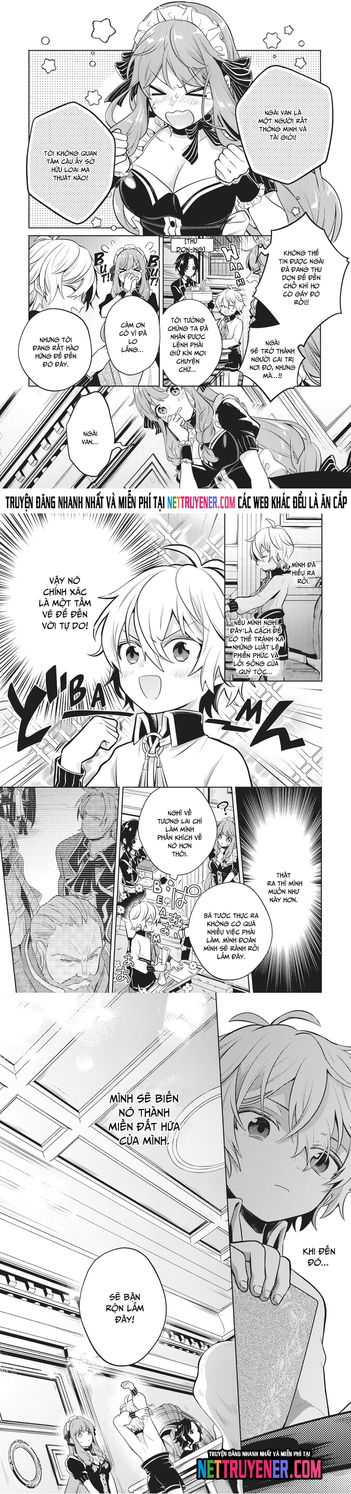 Okiraku Ryoushu No Tanoshii Ryouchi Bouei Chap 3 - Next Chap 4