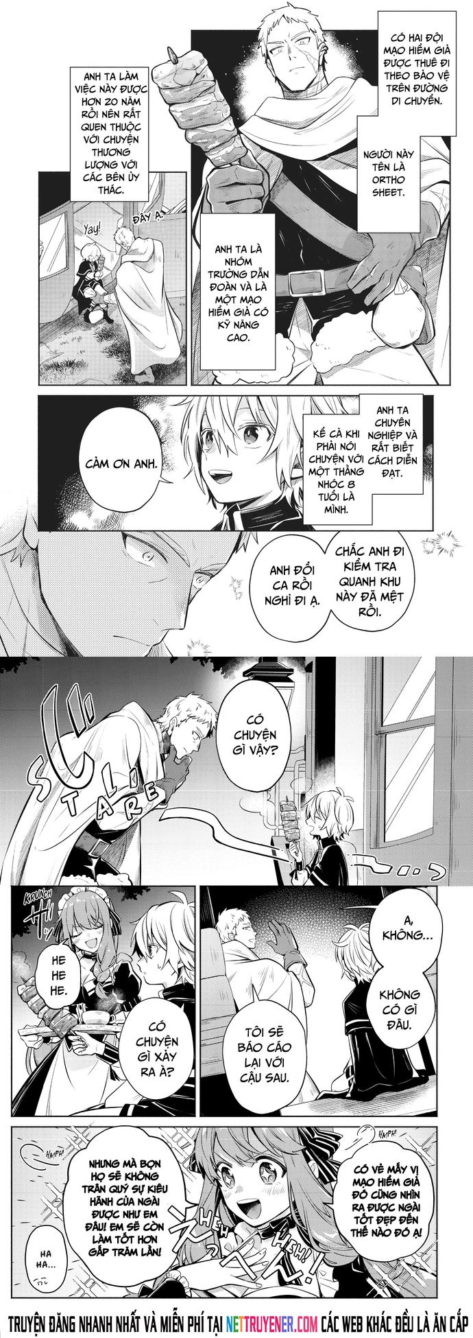 Okiraku Ryoushu No Tanoshii Ryouchi Bouei Chap 4 - Next Chap 5