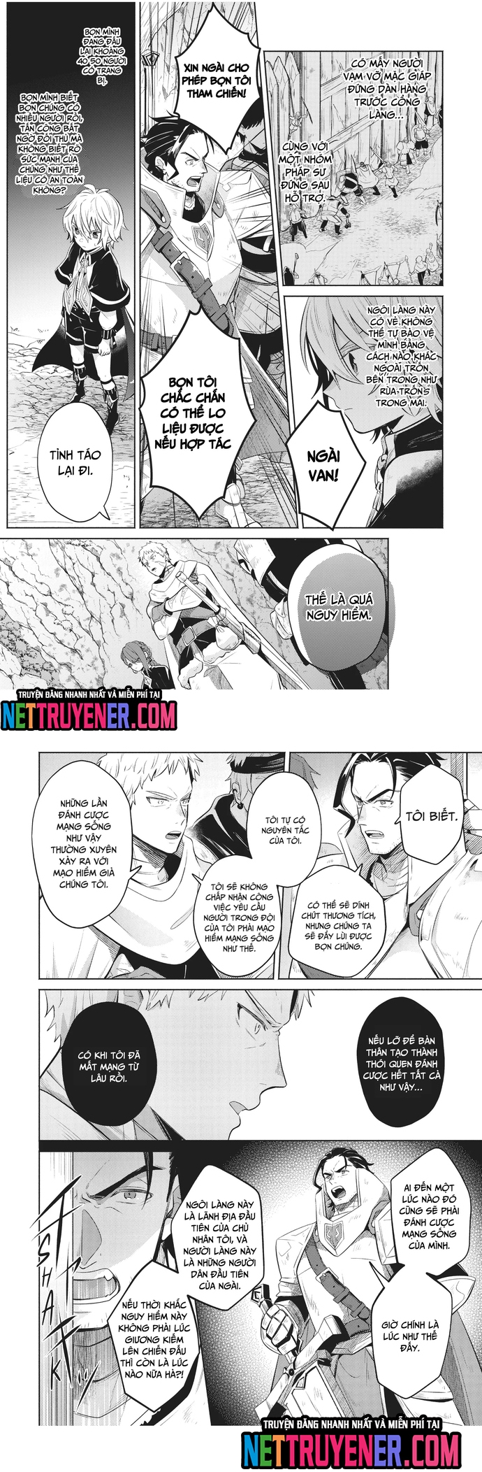 Okiraku Ryoushu No Tanoshii Ryouchi Bouei Chap 5 - Next Chap 6