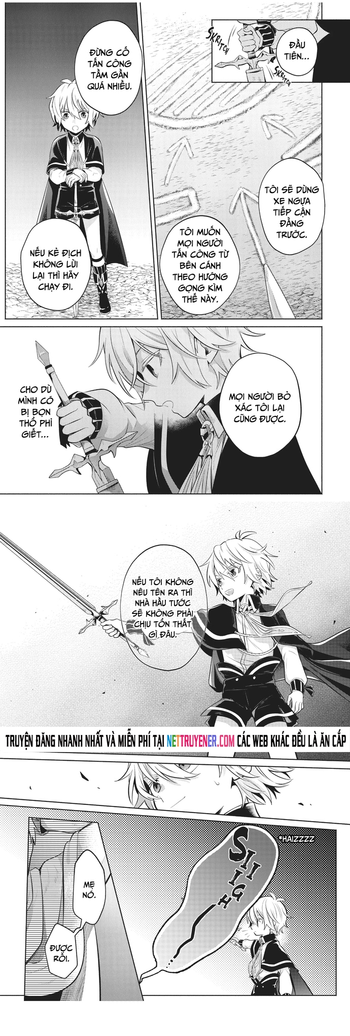 Okiraku Ryoushu No Tanoshii Ryouchi Bouei Chap 5 - Next Chap 6