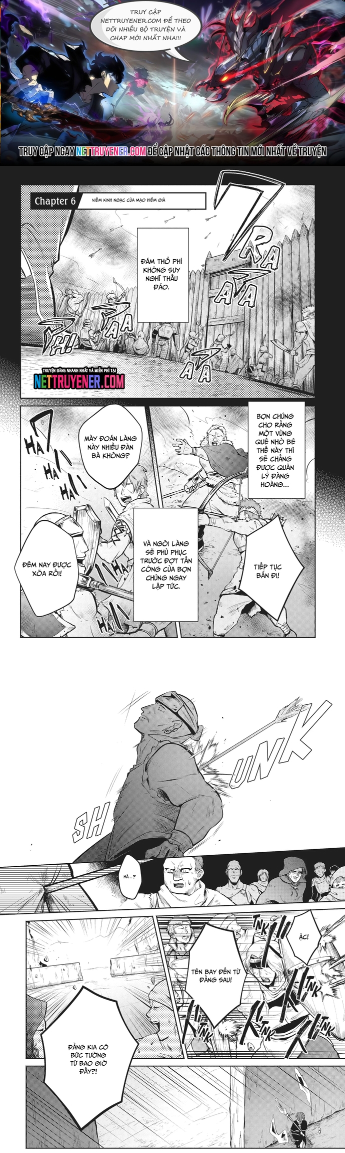 Okiraku Ryoushu No Tanoshii Ryouchi Bouei Chap 6 - Next Chap 7