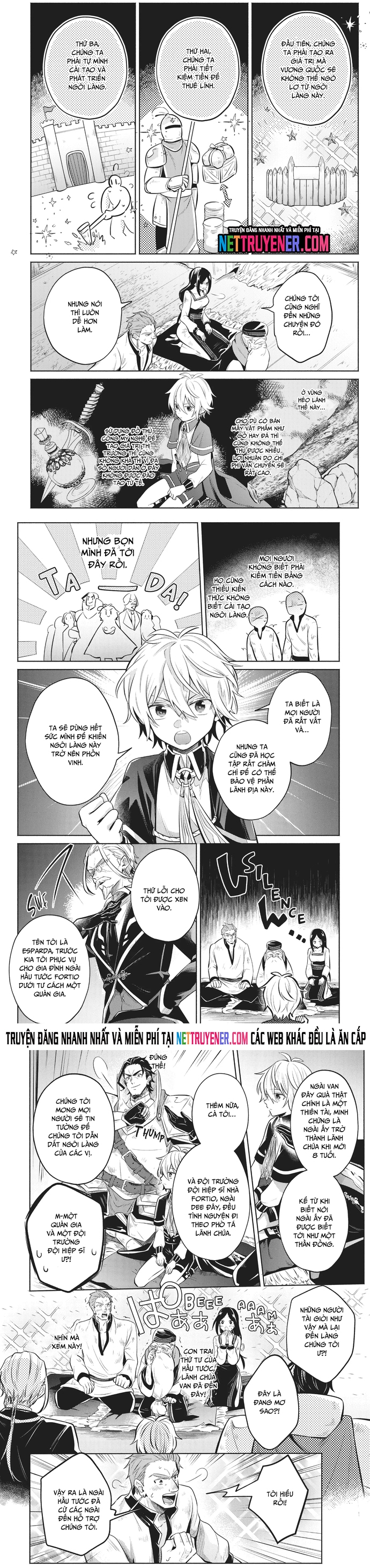 Okiraku Ryoushu No Tanoshii Ryouchi Bouei Chap 7 - Next Chap 8