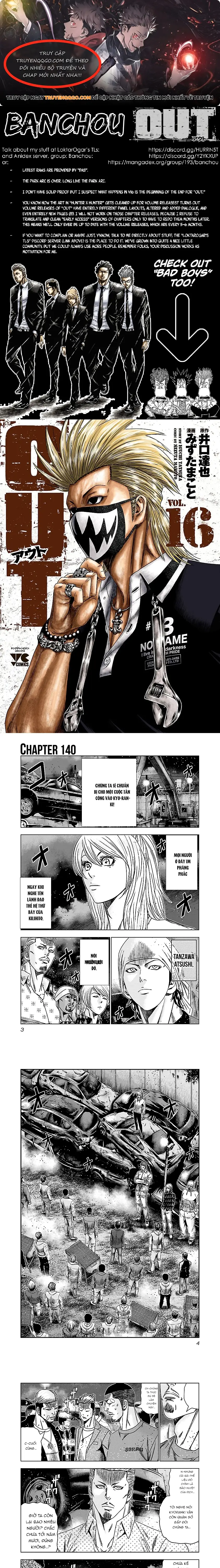 Out (Makoto Mizuta) Chap 140 - Next Chap 141