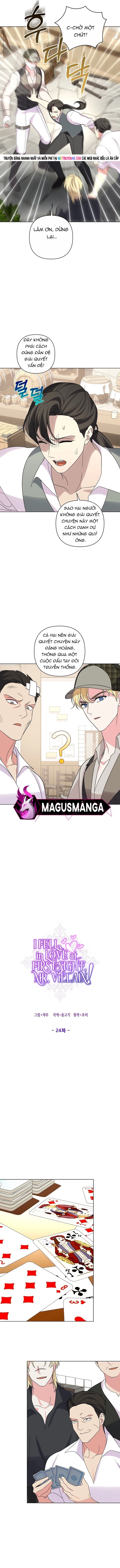 Phải Lòng Nhân Vật Phản Diện Từ Cái Nhìn Đầu Tiên Chap 24 - Next Chap 25