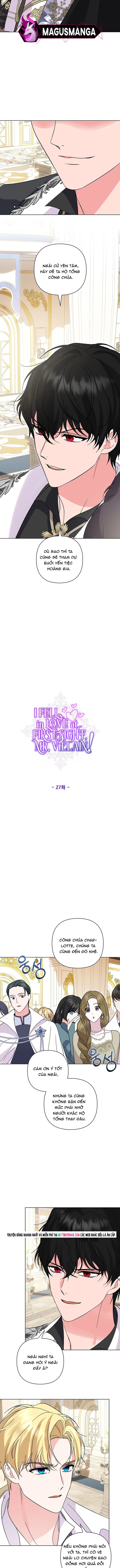 Phải Lòng Nhân Vật Phản Diện Từ Cái Nhìn Đầu Tiên Chap 27 - Next Chap 28