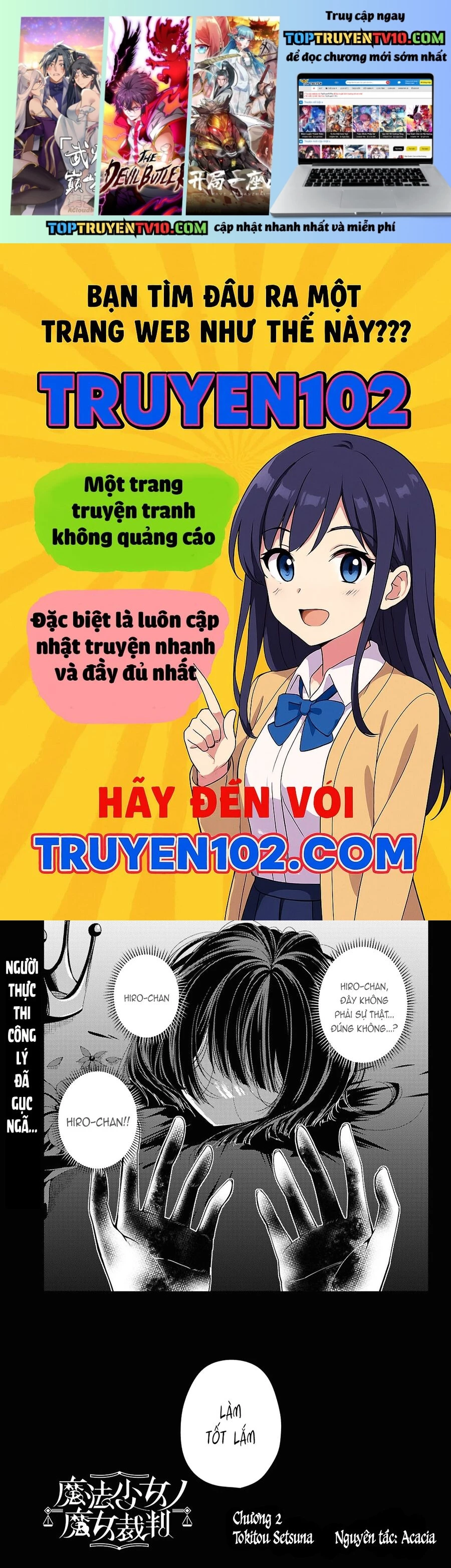 Phiên Tòa Phù Thủy Của Ma Pháp Thiếu Nữ Chap 2 - Next Chap 3