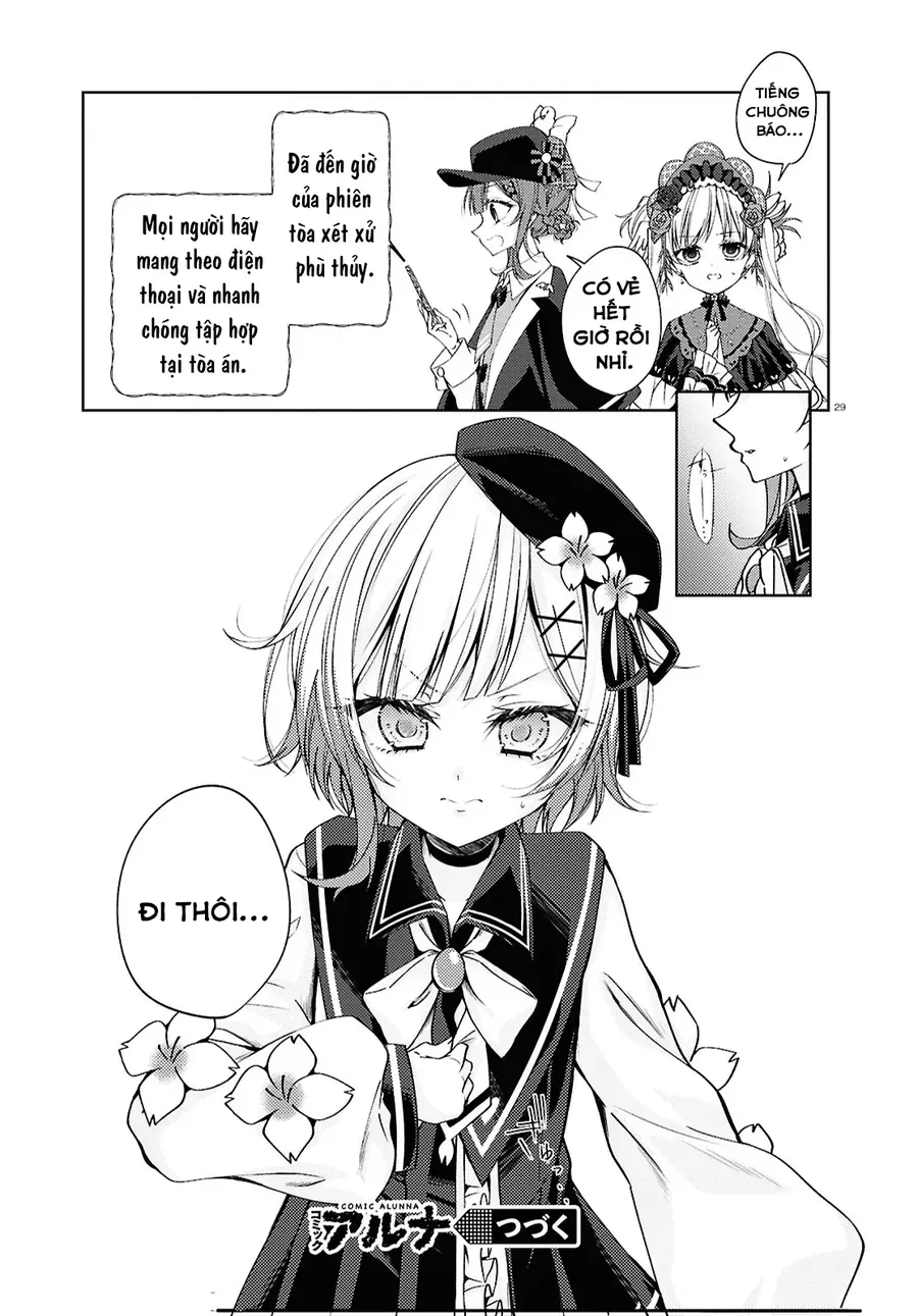 Phiên Tòa Phù Thủy Của Ma Pháp Thiếu Nữ Chap 4 - Next Chap 5