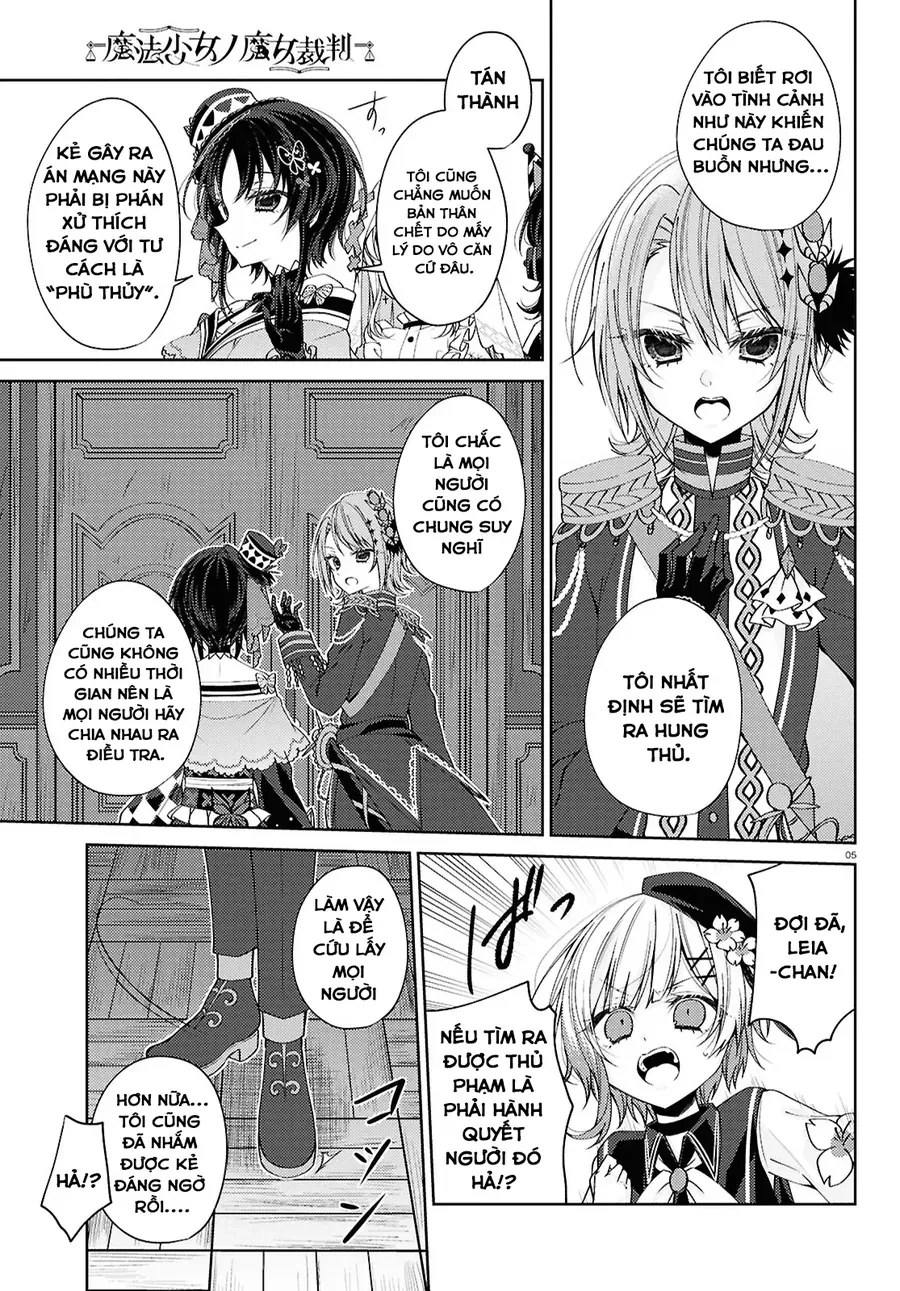 Phiên Tòa Phù Thủy Của Ma Pháp Thiếu Nữ Chap 4 - Next Chap 5