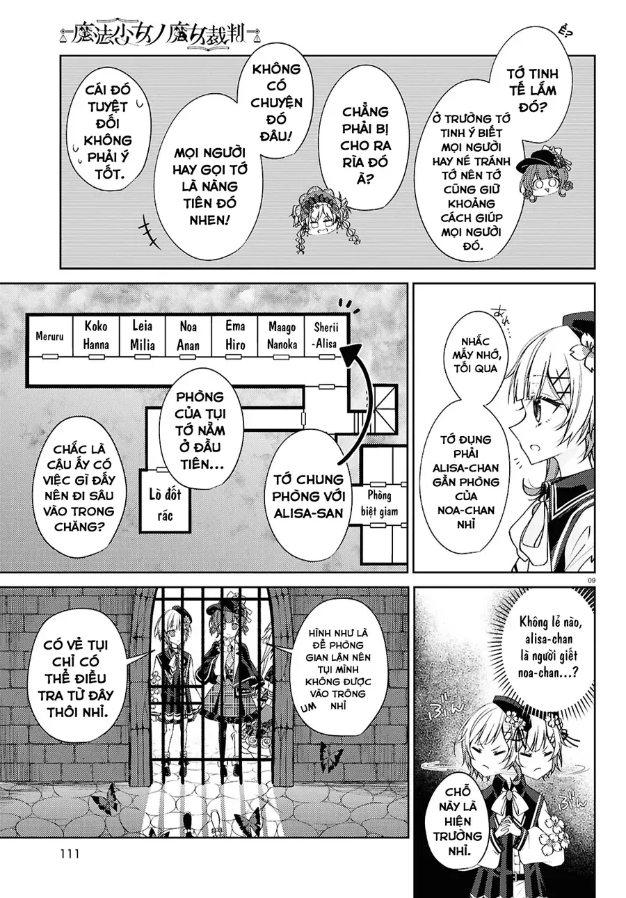 Phiên Tòa Phù Thủy Của Ma Pháp Thiếu Nữ Chap 4 - Next Chap 5