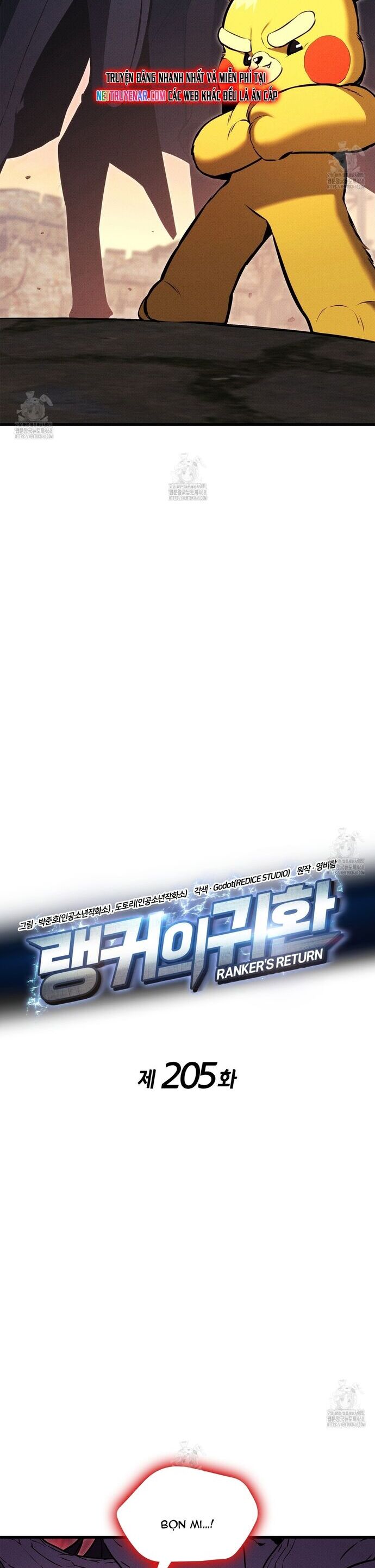 Ranker Tái Xuất Chap 205 - Next Chap 206