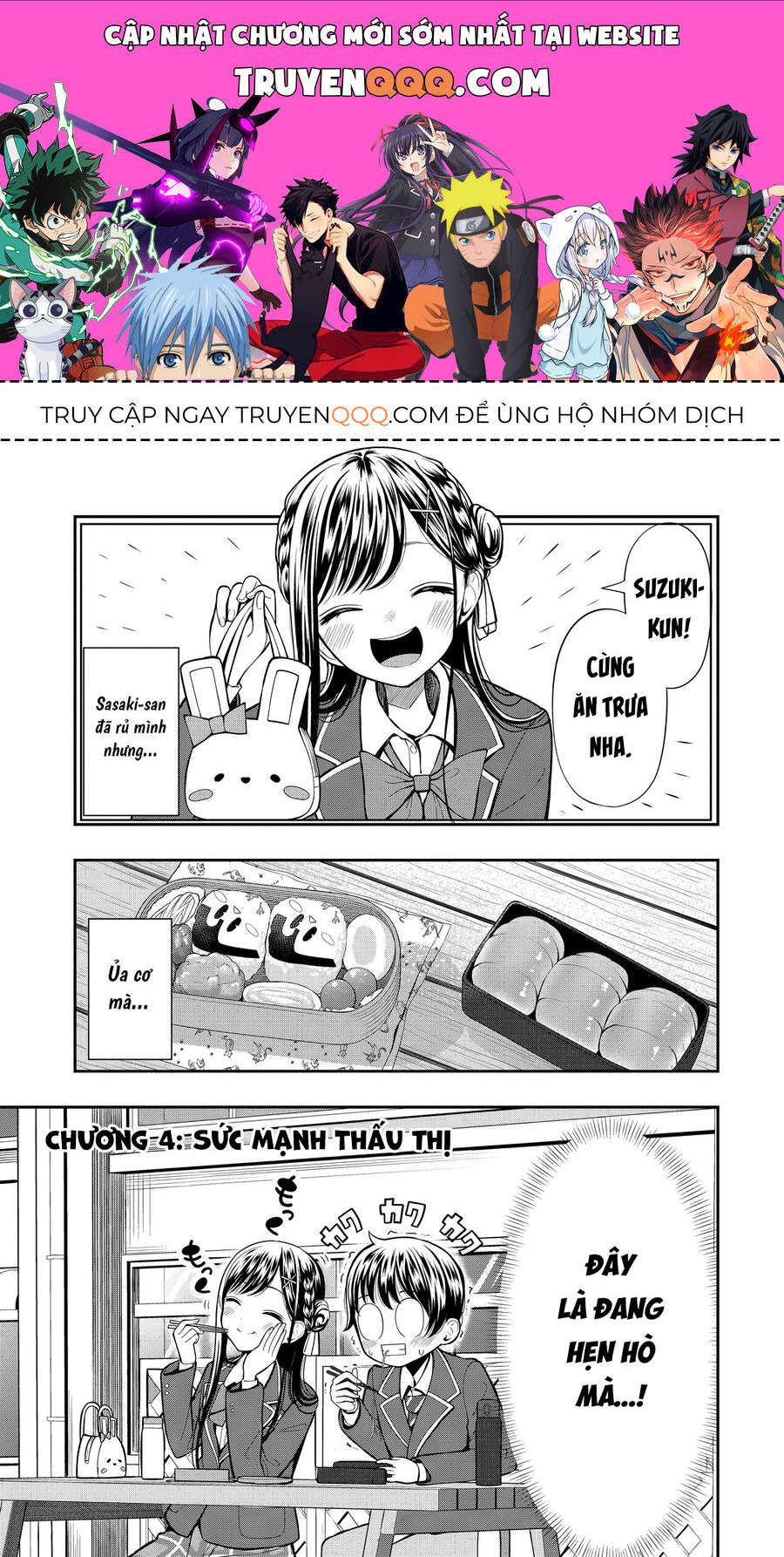 Sasaki-San Có Đôi Chút Thật Tuyệt Vời Chap 4 - Next Chap 5