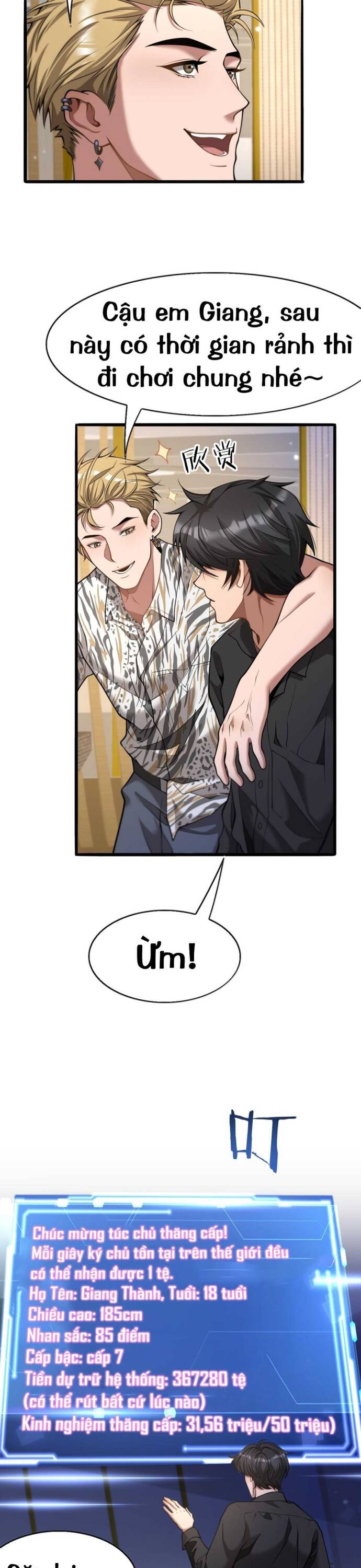 Siêu Cấp Cặn Bã: Ngạo Thế Kim Chủ Chap 4 - Next Chap 5