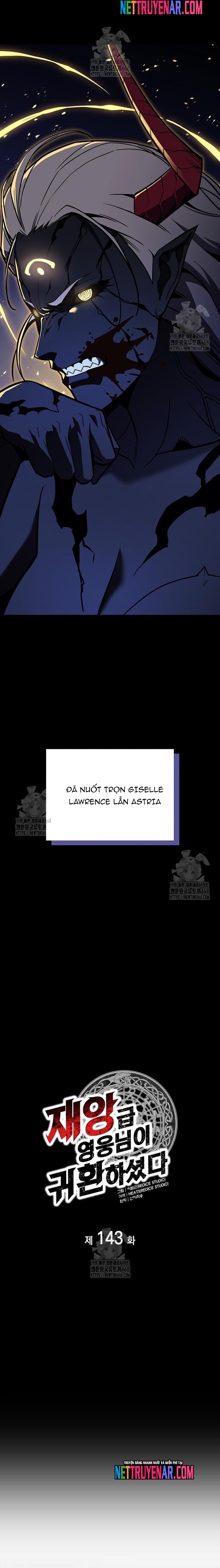 Sự Trở Lại Của Anh Hùng Cấp Thảm Họa Chap 143 - Next Chap 144