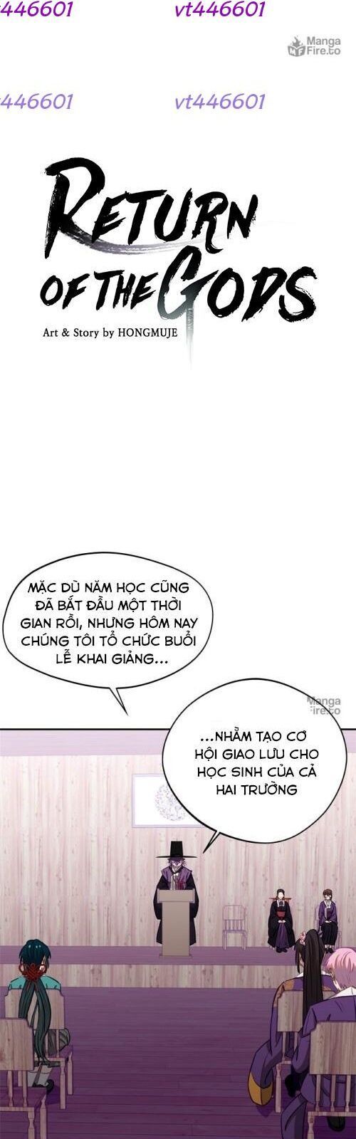 Sự Trở Lại Của Các Vị Thần Chap 23 - Next Chap 24