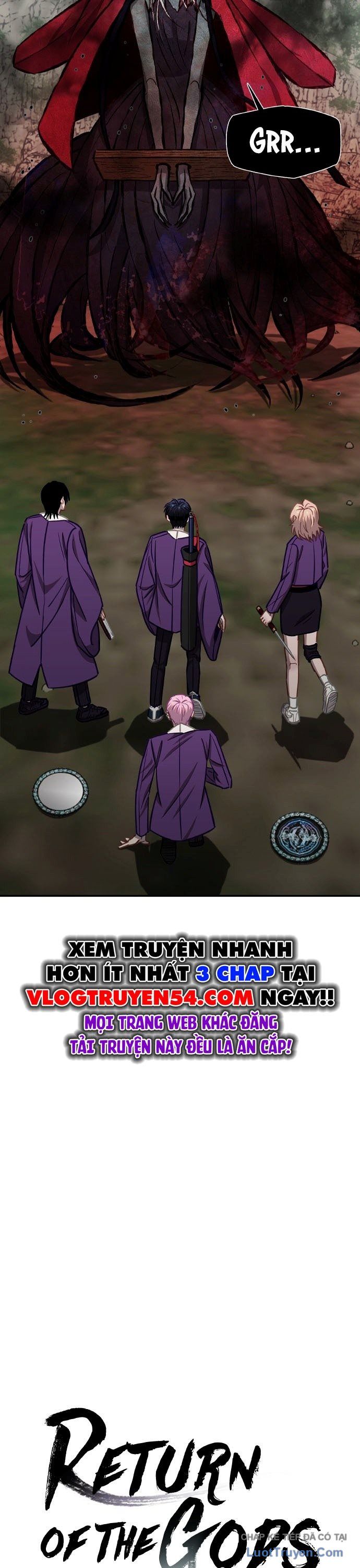 Sự Trở Lại Của Các Vị Thần Chap 55 - Next Chap 56