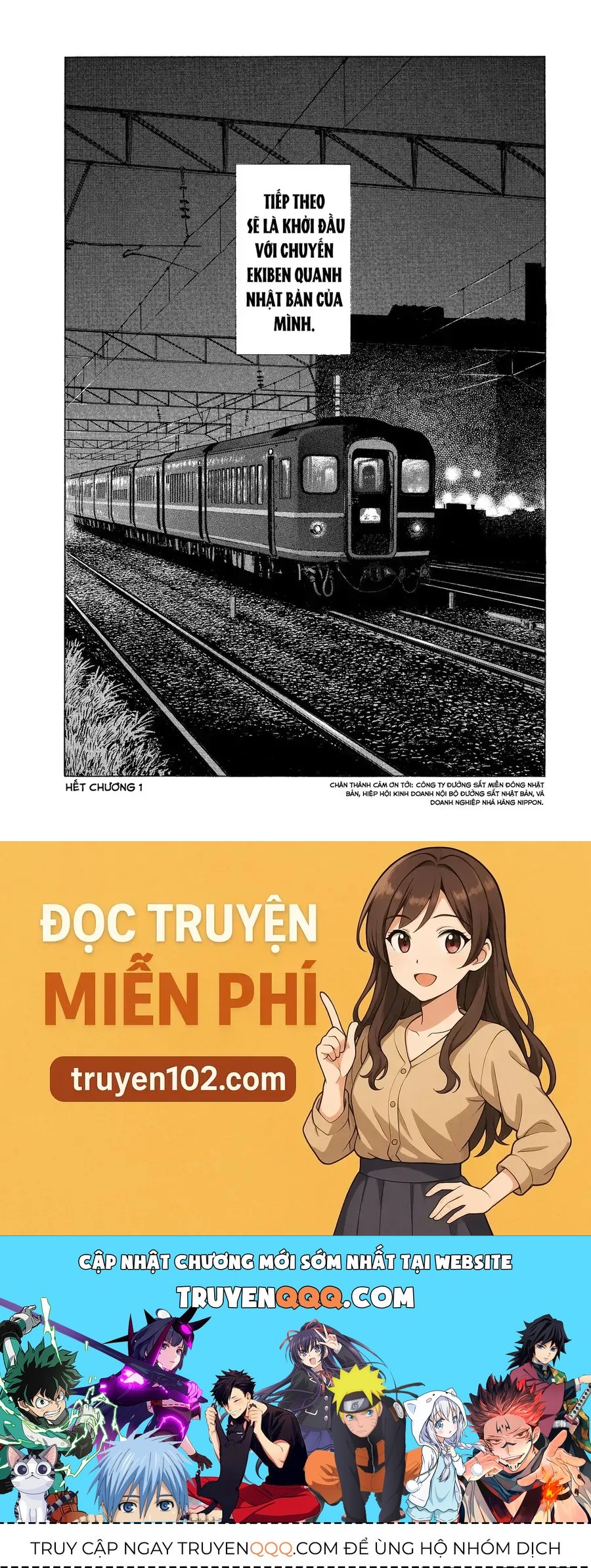 Tàu, Cơm Hộp Và Những Chuyến Đi Chap 1 - Next Chap 2