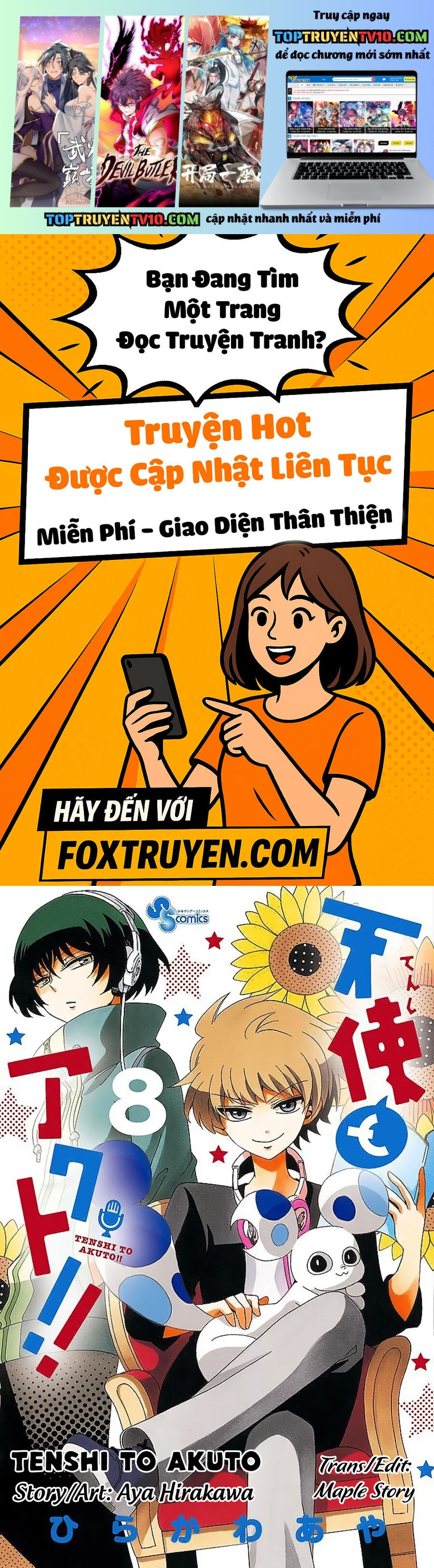 Tenshi To Akuto Chap 72 - Next Chap 73