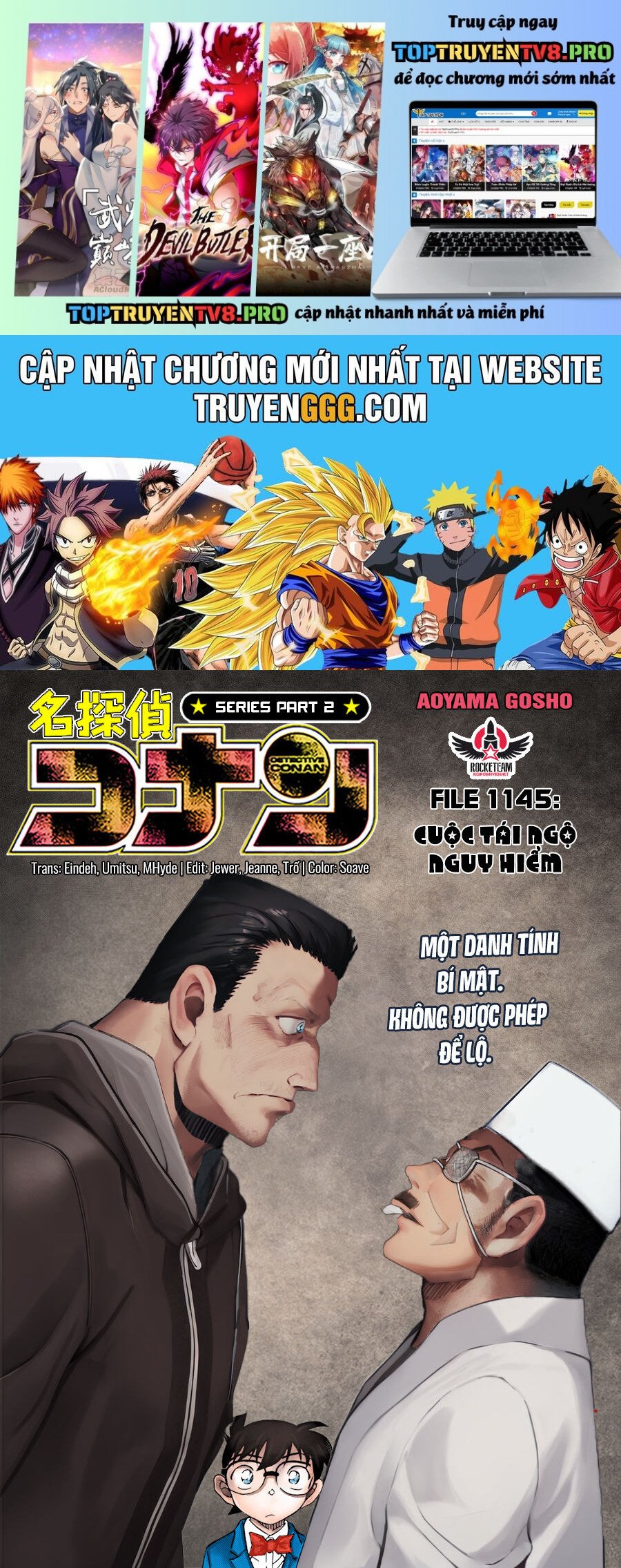 Thám Tử Conan Chap 1145 - Next Chap 1146