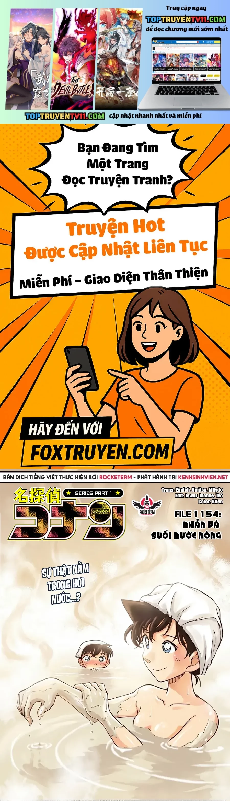 Thám Tử Conan Chap 1154 - Next Chap 1155