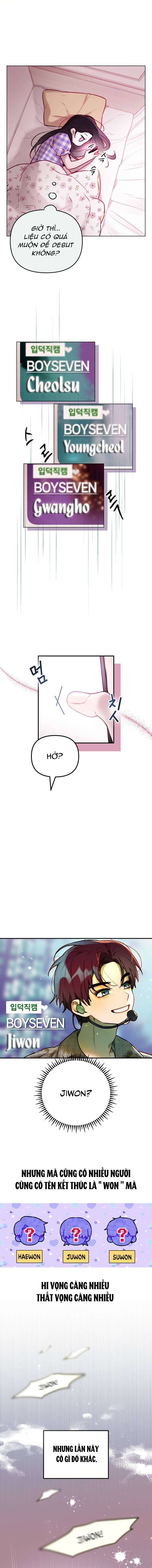 Thần tượng của hội chúng tôi Chap 5 - Next Chap 6